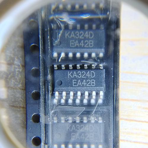 ka324d与ka324dtf集成电路芯片全面解析 SOP14贴片元器件的识别、特性与应用